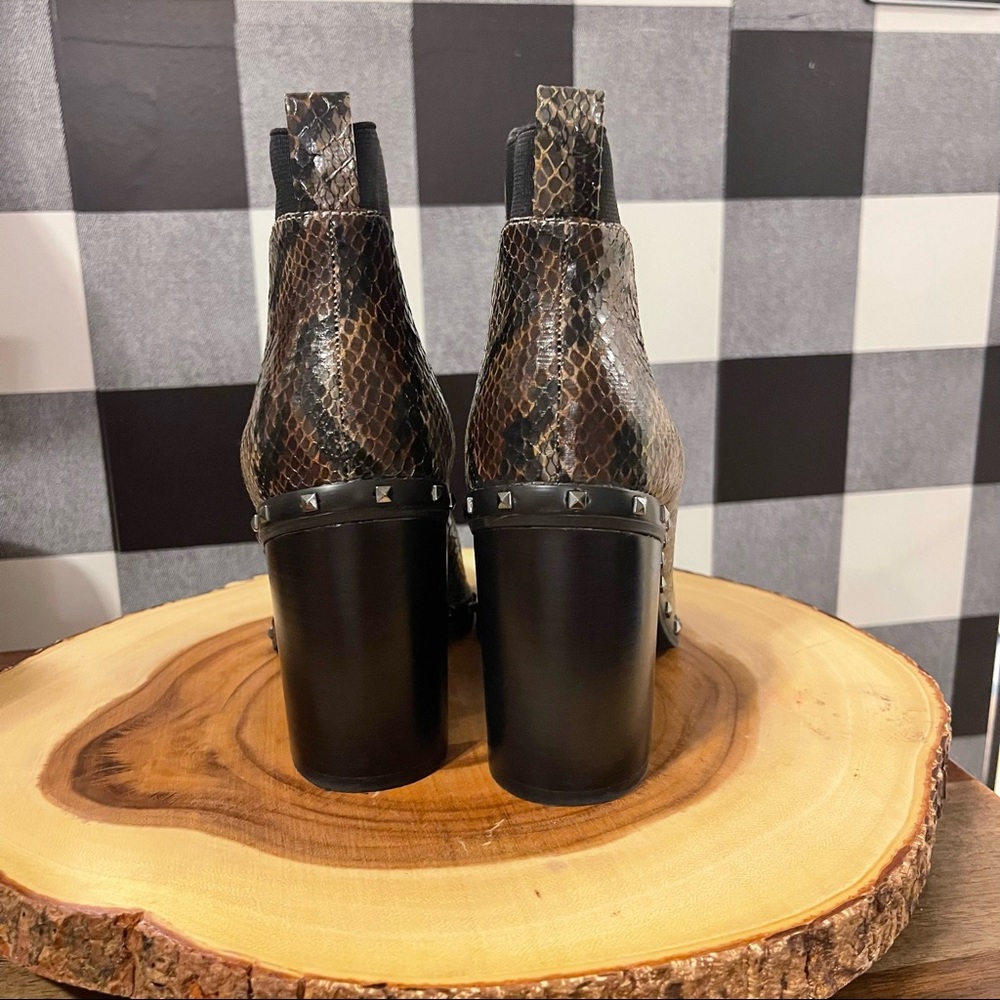 Charles By Charles David Dodger Snakeskin Boot New - image 4